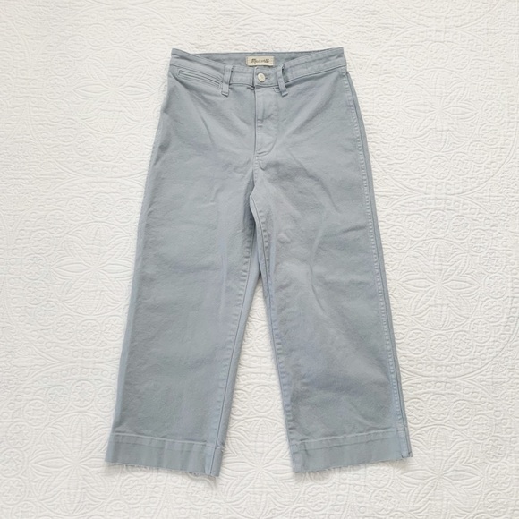 Madewell Emmett Wide-Leg Crop Pants - Picture 4 of 10